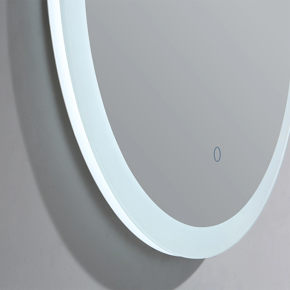 24inch Round Adjustable Cloakroom LED Mirror