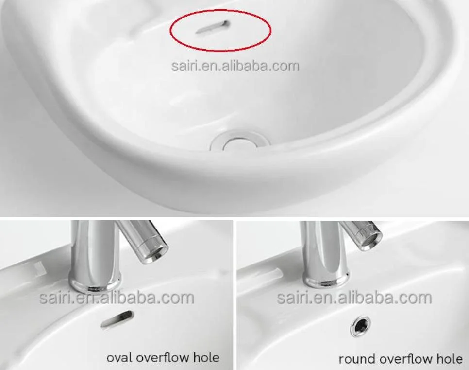 Small Siz Popular Design Sanitaryware Ceramic Wall-Hung Bathroom Wash Basin