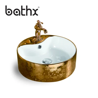 Various Specifications Wash Art Basin Artificial Stone Resin Basin