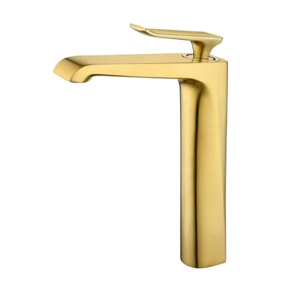 Vintage Single Lever/Handle Brass Black Single Hole Bathroom Countertop Basin Faucets Taps