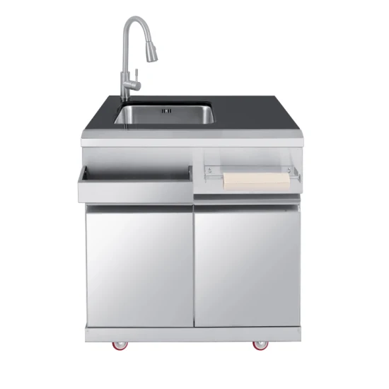 Kitchen Sink Cabinet BBQ Island Outdoor Sink Australia Standard BBQ Kitchen Cabinet with Water Tap